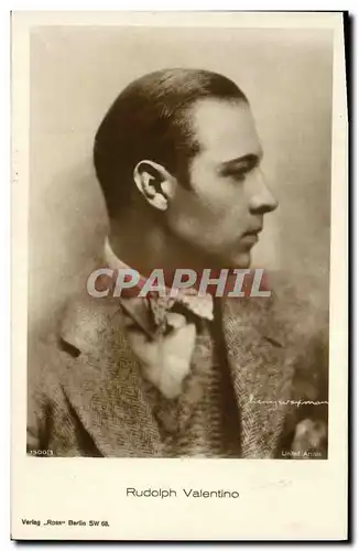 Cartes postales Cinema Rudolph Valentino