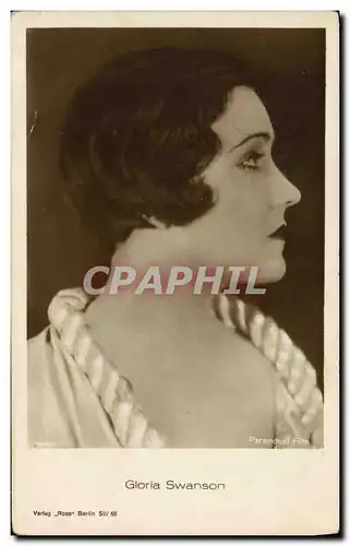 Cartes postales Cinema Gloria Swanson