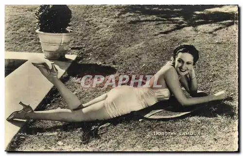 Cartes postales Cinema Dorothy Lamour