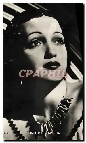 Cartes postales Cinema Dorothy Lamour