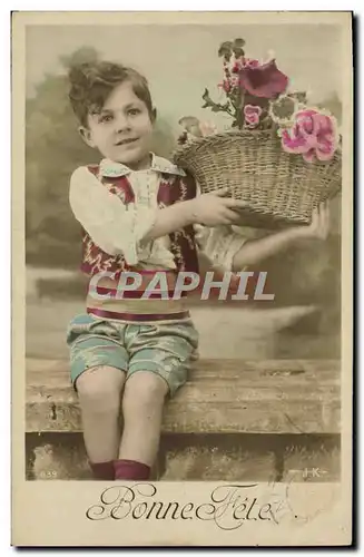 Cartes postales Fantaisie Enfant Garcon