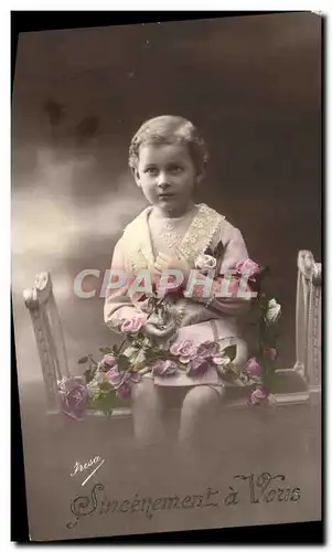 Cartes postales Fantaisie Enfant