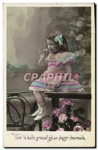 Ansichtskarte AK Fantaisie Enfant