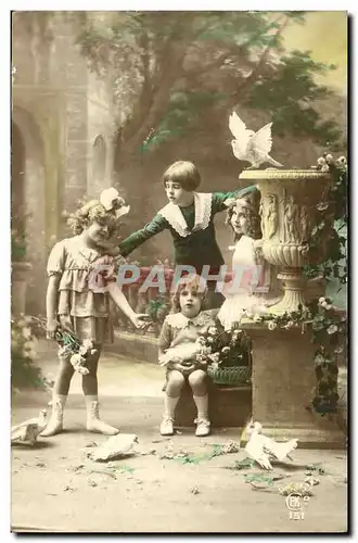 Cartes postales Fantaisie Enfants Colombes