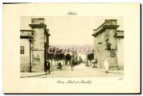 Cartes postales Algerie Blida Porte Bab el Rabba