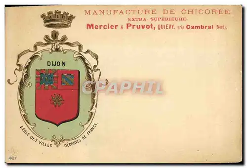 Cartes postales Manufacture de Chicoree Meci Pruvot Dijon