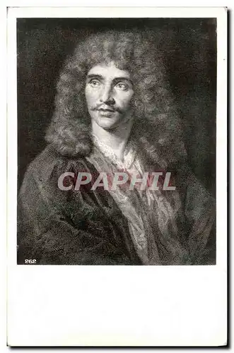 Cartes postales moderne Fantaisie Cabinet des estampes Moliere