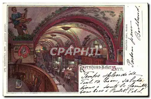 Cartes postales Bern Kornhaus Keller