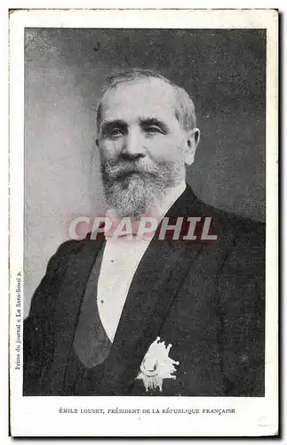 Cartes postales President de la Republique Emile Loubet