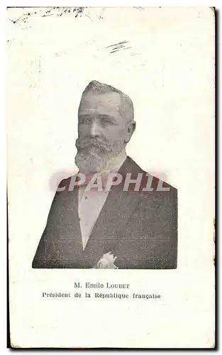 Cartes postales President de la Republique Emile Loubet