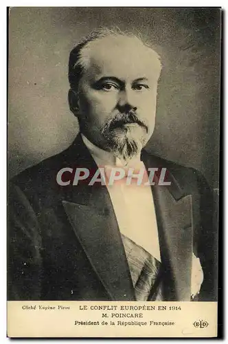 Ansichtskarte AK President de la Republique Raymond Poincare