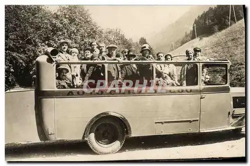 CARTE PHOTO Car Autobus Ricoo