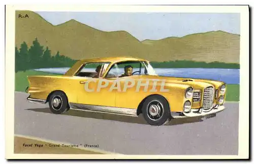 Cartes postales Automobile Facel Vega Grand tourisme