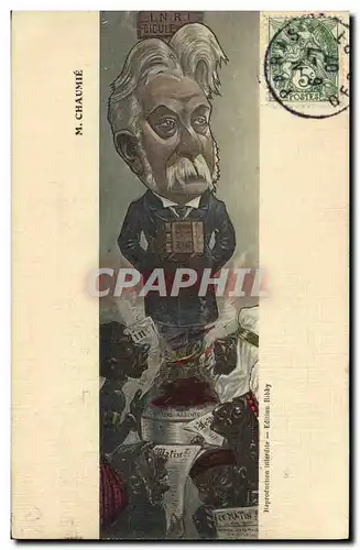 Cartes postales Fantaisie Ma Chaume (carte toilee)