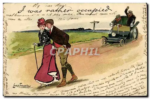 Cartes postales Illustrateur Lance Theckeray Automobile