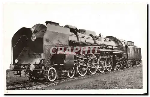 Cartes postales Train Locomotive 242