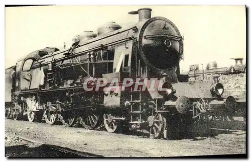 Ansichtskarte AK Train Locomotive Machine 6332