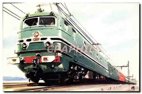 Cartes postales Train Locomotive Type CC 7100 de la SNCF