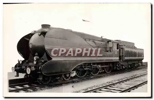 Cartes postales Train Locomotive Compound a 4 cylindres Tender 35 B