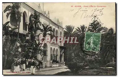 Cartes postales Alger Palais d&#39ete du gouverneur