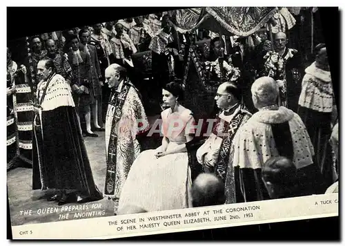 Ansichtskarte AK Coronation of her majesty Queen Elizabeth June 1953