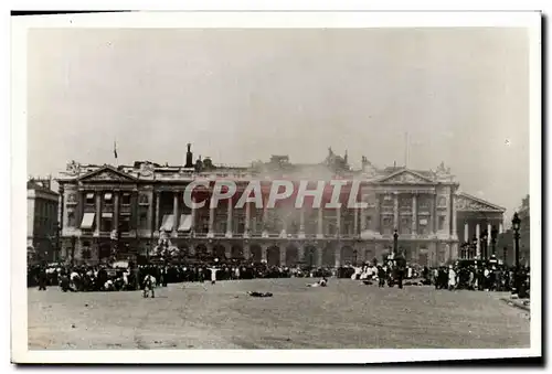 Moderne Karte Militaria 2eme guerre mondiale La foule mitraillee Ministere de la MArine Liberation de Paris