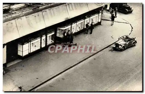 Moderne Karte Militaria 2eme guerre mondiale Soldats allemands tues rue de rivoli