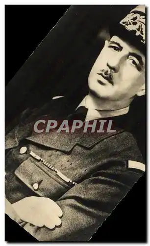 Cartes postales moderne Militaria 2eme guerre mondiale General de Gaulle