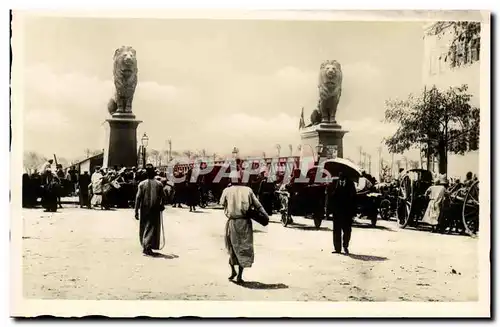 Moderne Karte Egypte Cairo Pont Kasr el Nil