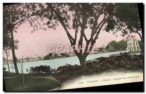 Cartes postales Tonkin Hanoi Square du Petit Lac