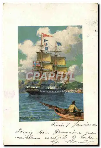 Cartes postales Bateau