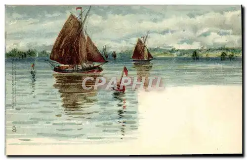 Cartes postales Bateaux