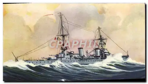 Ansichtskarte AK Bateau Haffner Croiseur de lere classe Duquesne