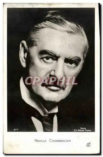 Ansichtskarte AK Neville Chamberlain