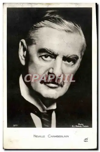 Cartes postales Neville Chamberlain