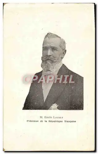 Cartes postales M Emile Loubet President de la Republique francaise