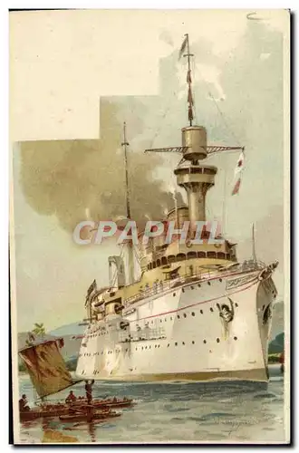 Cartes postales Bateau Guerre