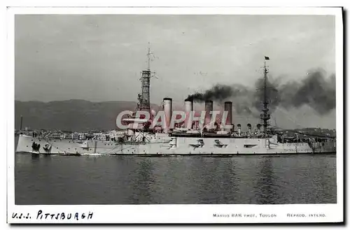 Cartes postales Bateau USS Pittsburgh