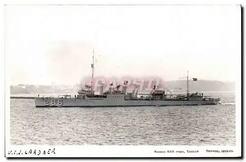 Cartes postales Bateau USS Lardner