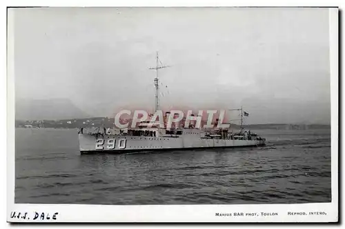 Cartes postales Bateau USS Dale