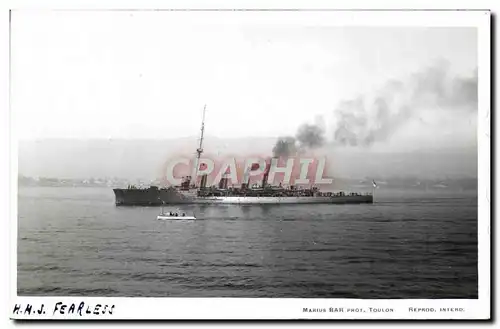 Cartes postales Bateau HMS Fearless