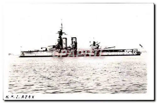 Cartes postales Bateau HMS Ajax