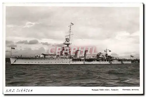 Cartes postales Bateau HMS Curacao