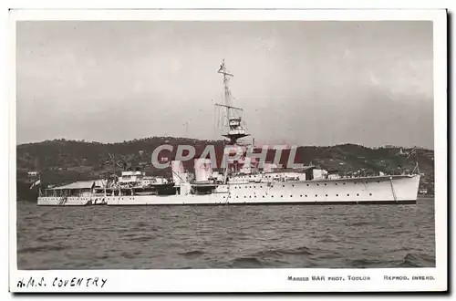 Cartes postales Bateau HMS Coventry