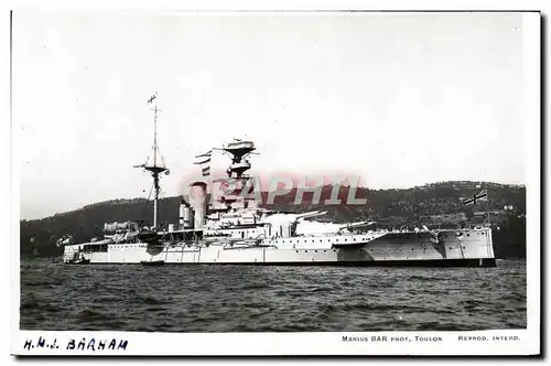 Cartes postales Bateau HMS Barham