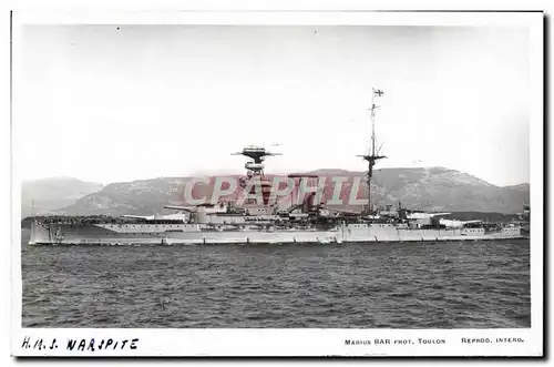 Cartes postales Bateau HMS Warspite