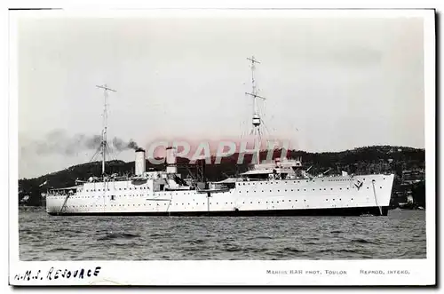 Cartes postales Bateau HMS Resource