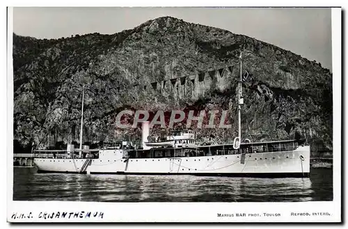 Cartes postales Bateau HMS Crisanthemum