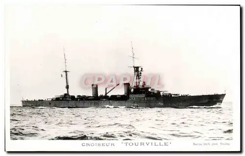 Cartes postales Bateau Croiseur Tourville