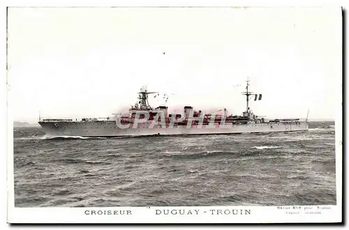 Cartes postales Bateau Groiseur Duguay Trouin